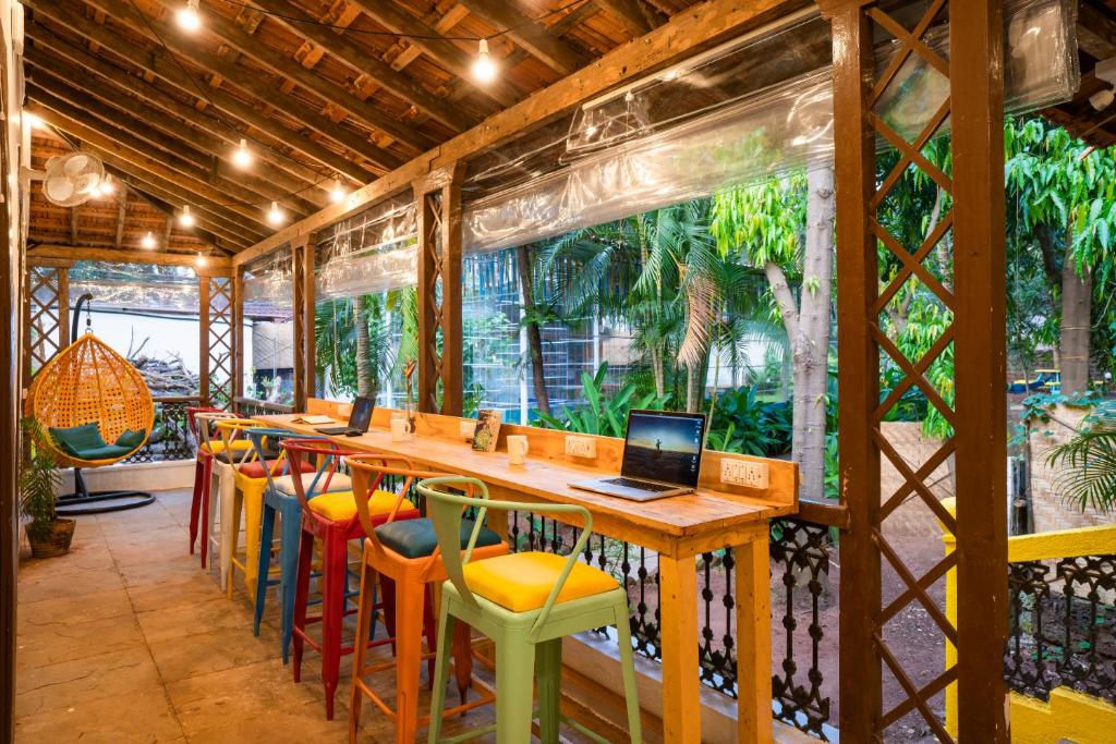 Restaurace v ubytování goSTOPS Lite Calangute