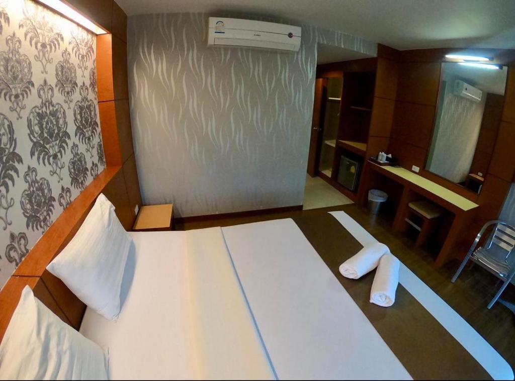 Letto o letti in una camera di Andaman Resort
