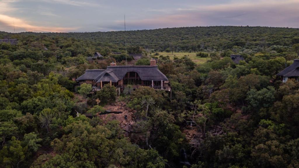 A bird's-eye view of Makweti Safari Lodge