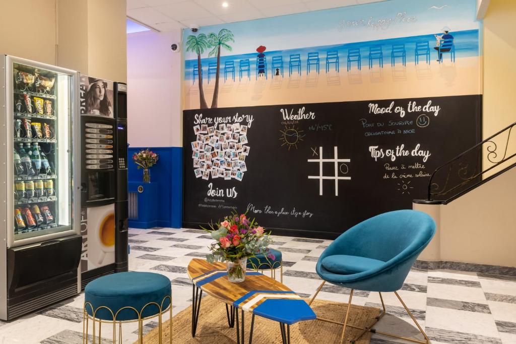 Hôtel Locarno Nice - Resim 33