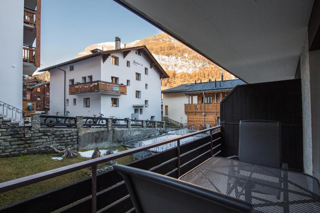 Nespecifikovaný výhled na hory nebo výhled na hory při pohledu z apartmánu