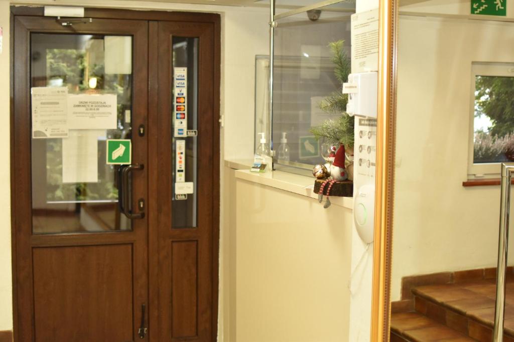 Vstupní hala nebo recepce v ubytování Hotel Dąbrowiak