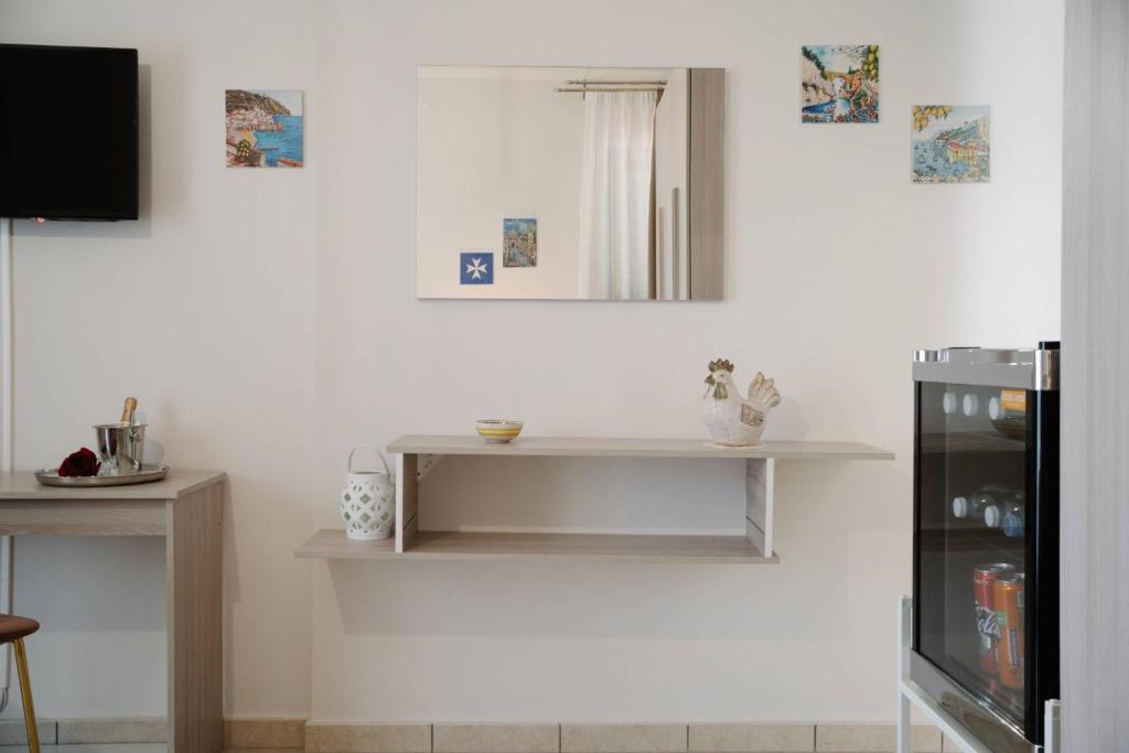 A kitchen or kitchenette at Agriturismo Tenuta Don Carlo