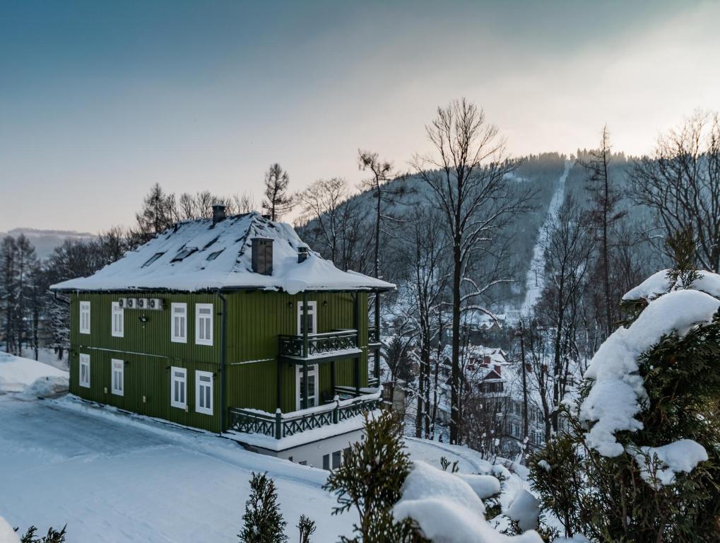 Το Willa Tęcza τον χειμώνα