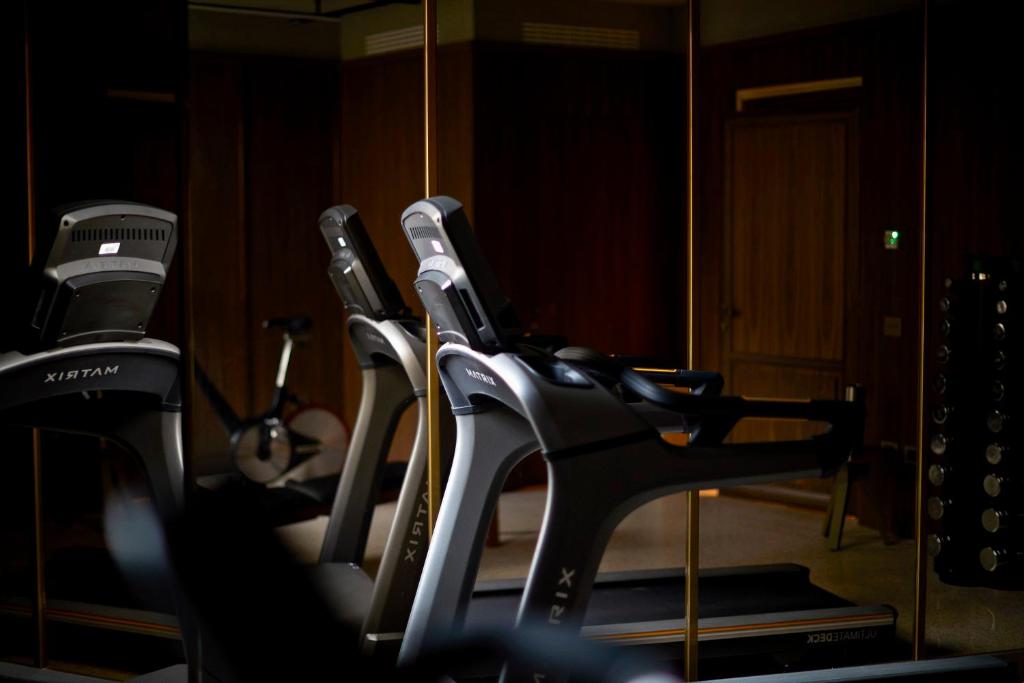 Fitness centrum a/nebo fitness zařízení v ubytování Ca'di Dio-Small Luxury Hotel