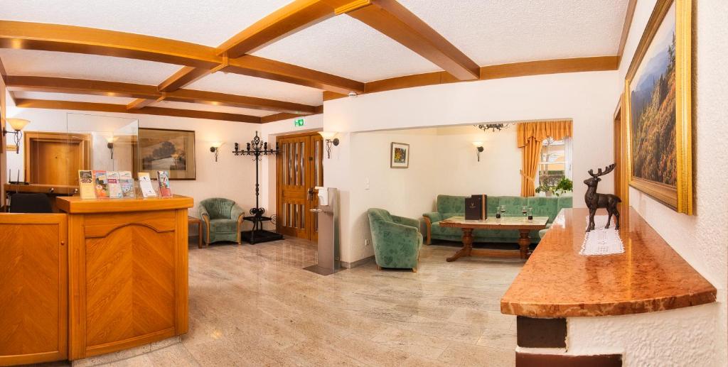 Posezení v ubytování Hotel zum Hirschen