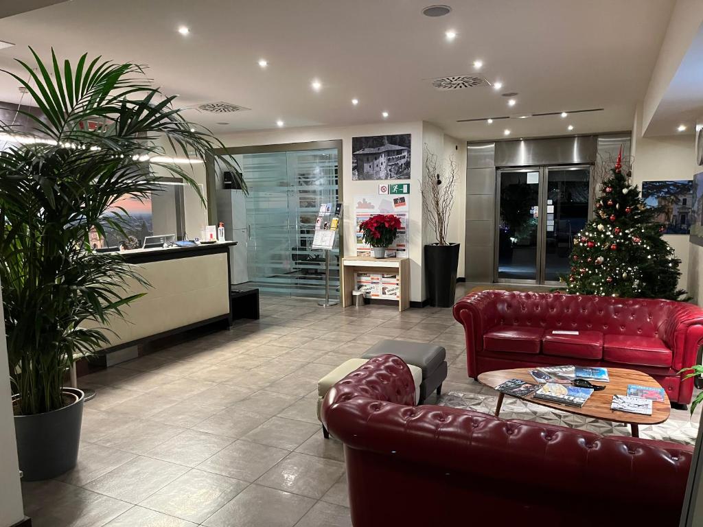 Posezení v ubytování Bis Hotel Varese