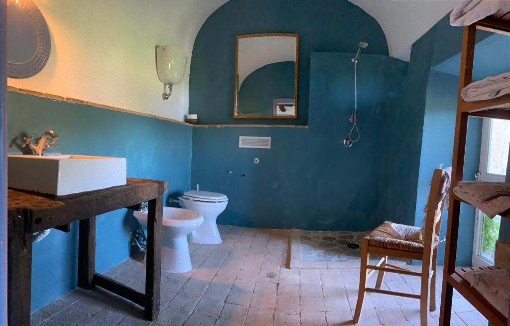 Kúpeľňa v ubytovaní Casa del Piano