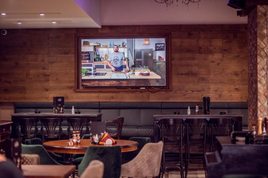TV a/nebo společenská místnost v ubytování SZUR Home