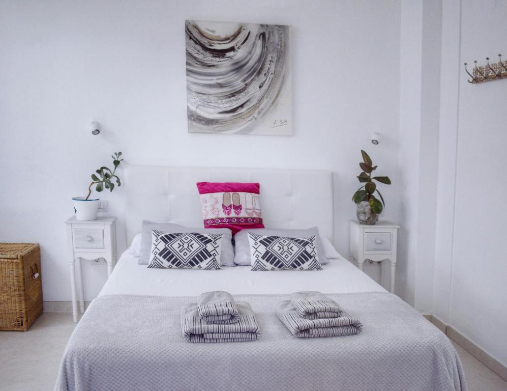 Postel nebo postele na pokoji v ubytování Ocra Apartment