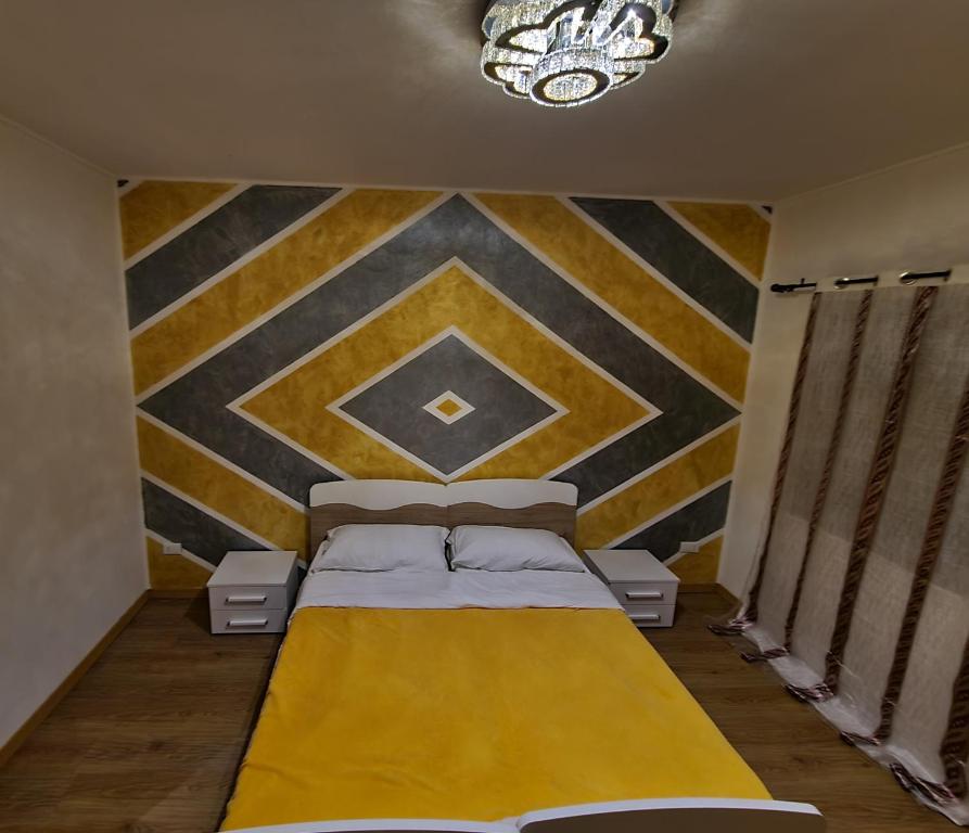 Łóżko lub łóżka w pokoju w obiekcie Agriturismo Ca Novak Venezia
