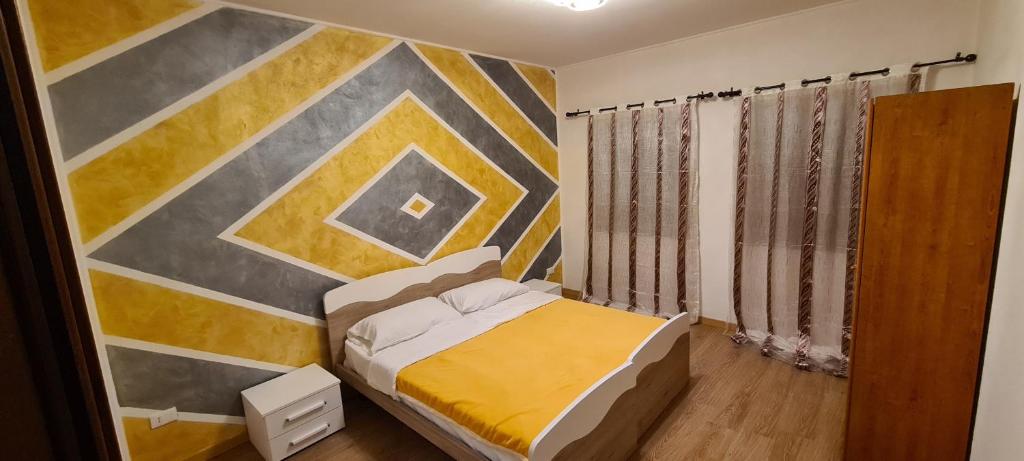Łóżko lub łóżka w pokoju w obiekcie Agriturismo Ca Novak Venezia