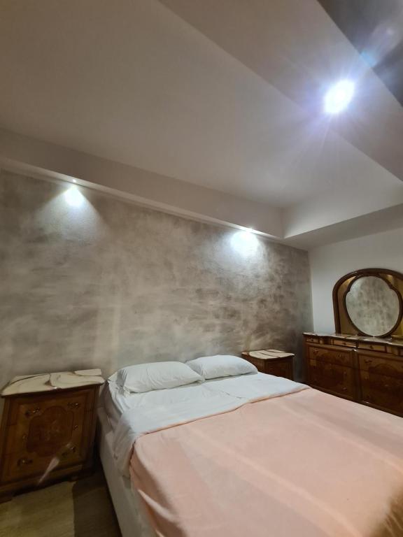 Łóżko lub łóżka w pokoju w obiekcie Agriturismo Ca Novak Venezia