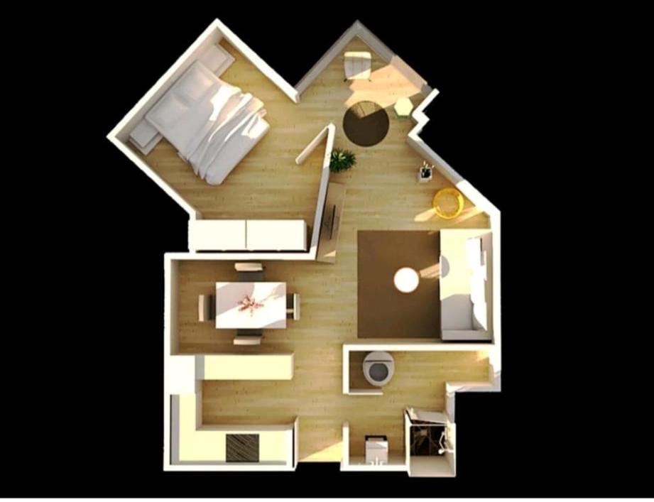 Půdorys ubytování YourCanterasBeachApartment