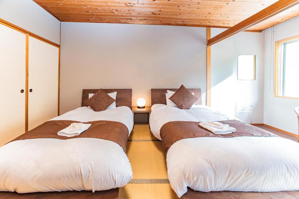 Nomad Hakuba - 双床间 - 带共用卫生间