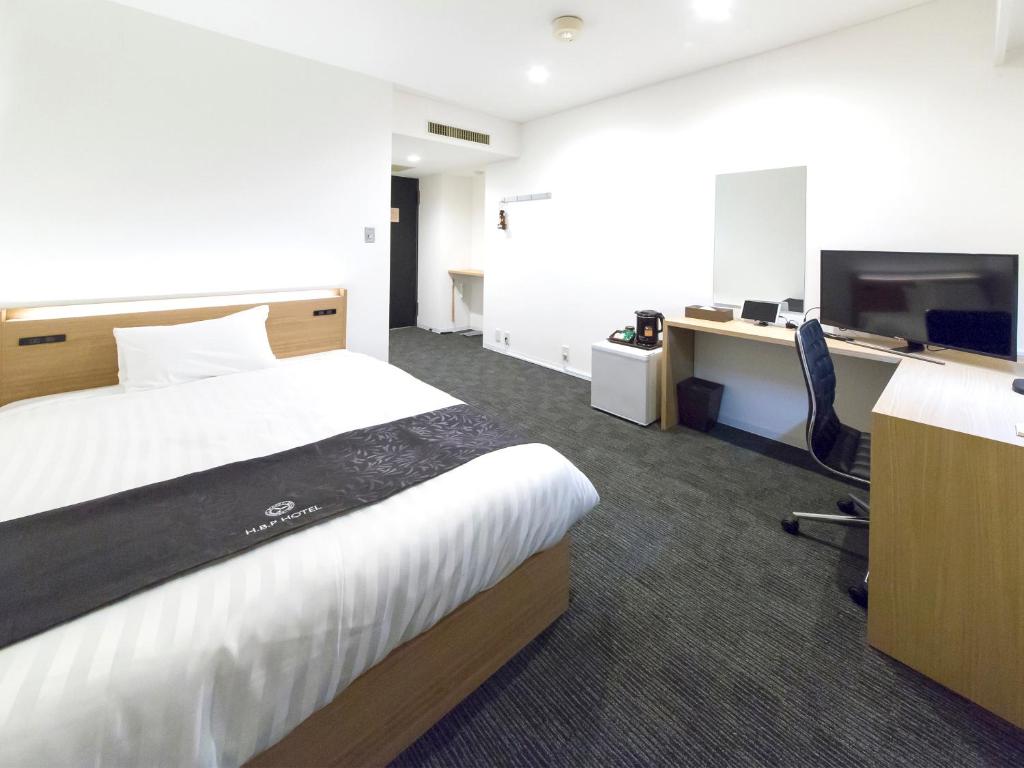 TV a/nebo společenská místnost v ubytování H.B.P HOTEL