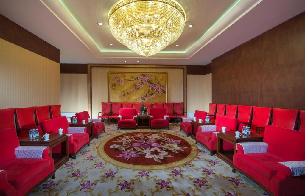 Posezení v ubytování Shenzhenair International Hotel