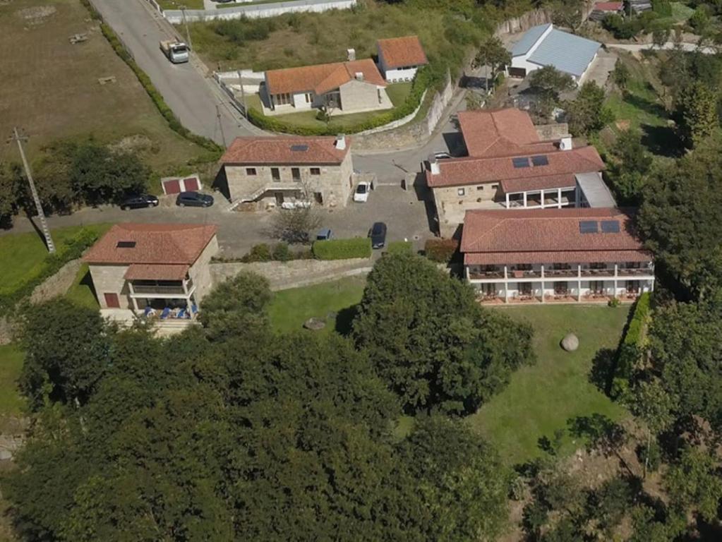 O edifício onde o hotel está situado