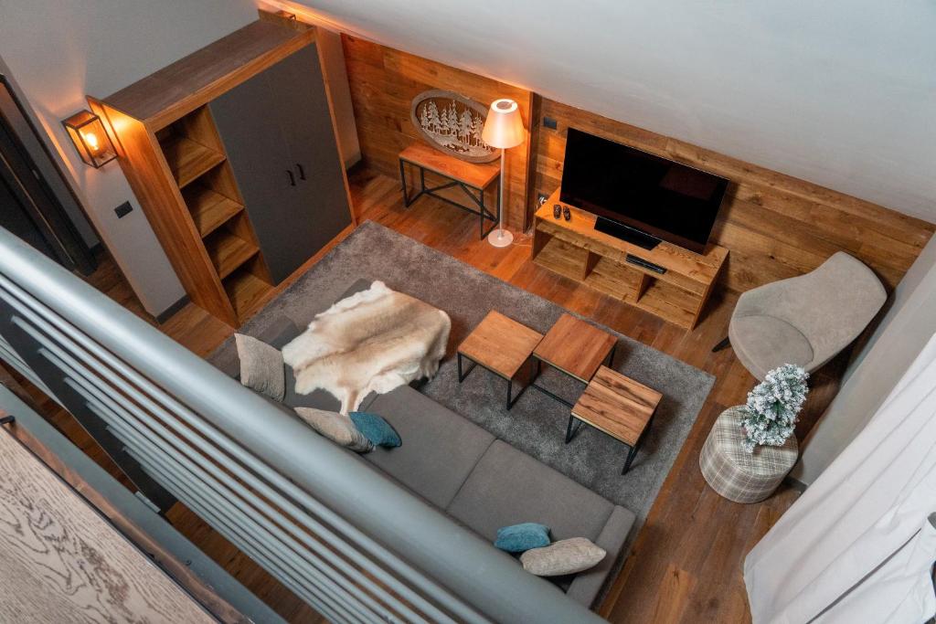 Część wypoczynkowa w obiekcie Chalet Everest - Luxury Apartments