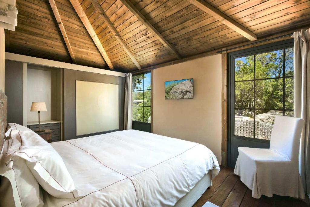 Postel nebo postele na pokoji v ubytování Petra Segreta Resort & Spa
