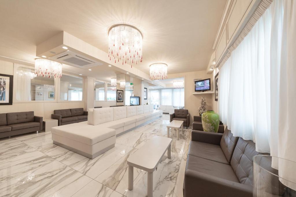 Posezení v ubytování Hotel Orchidea