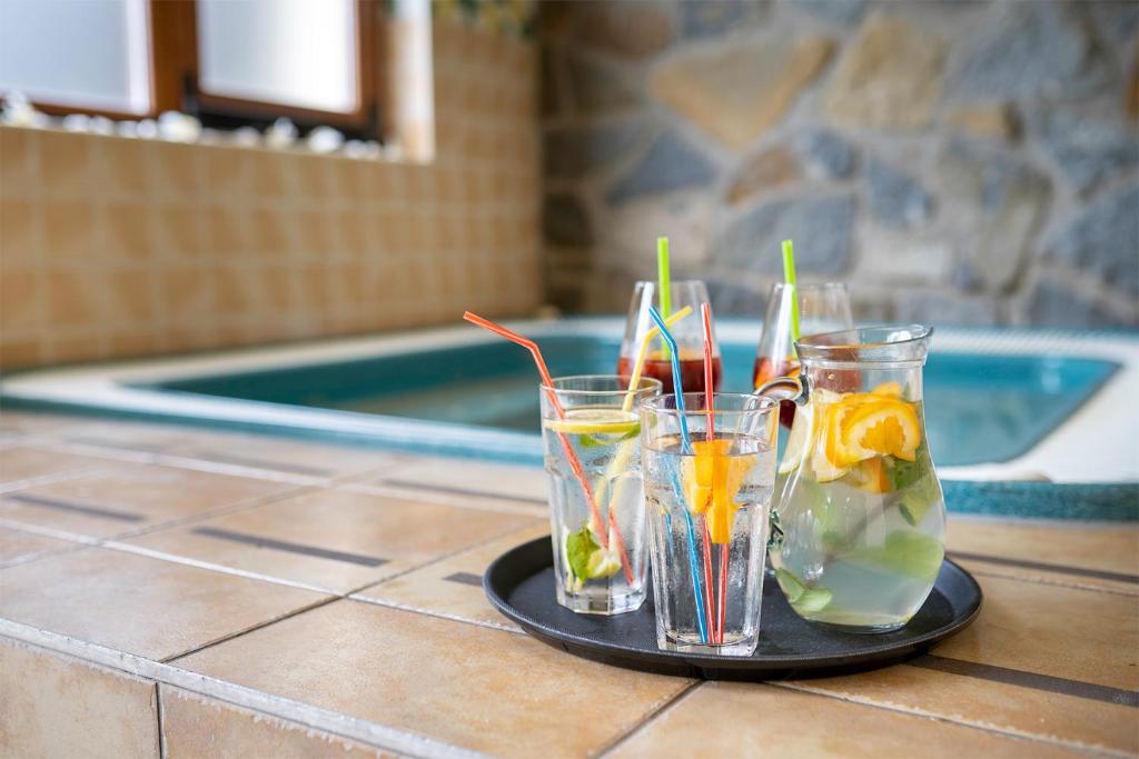Nápoje v ubytovaní Hotel Vyhlídka