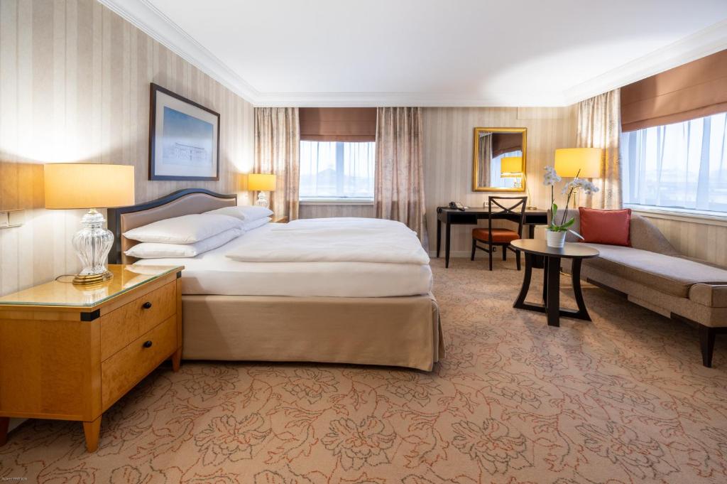 Postel nebo postele na pokoji v ubytování InterContinental Wien by IHG