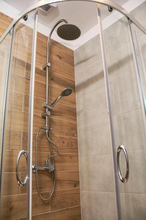 Kúpeľňa v ubytovaní Apartament Kattowitz