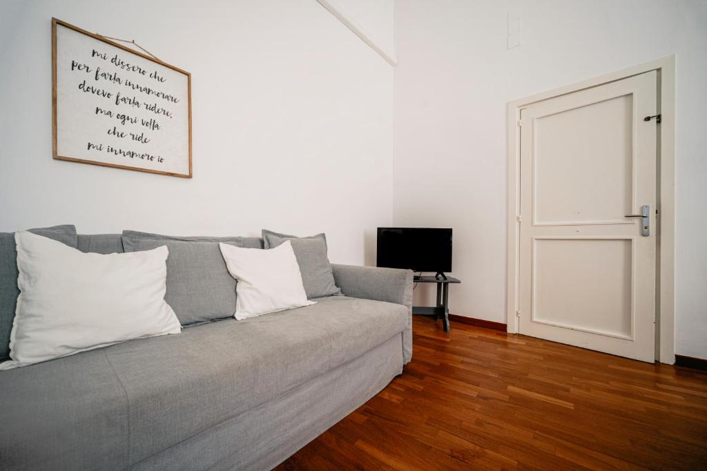 Telewizja i/lub zestaw kina domowego w obiekcie CASA FISCARDI
