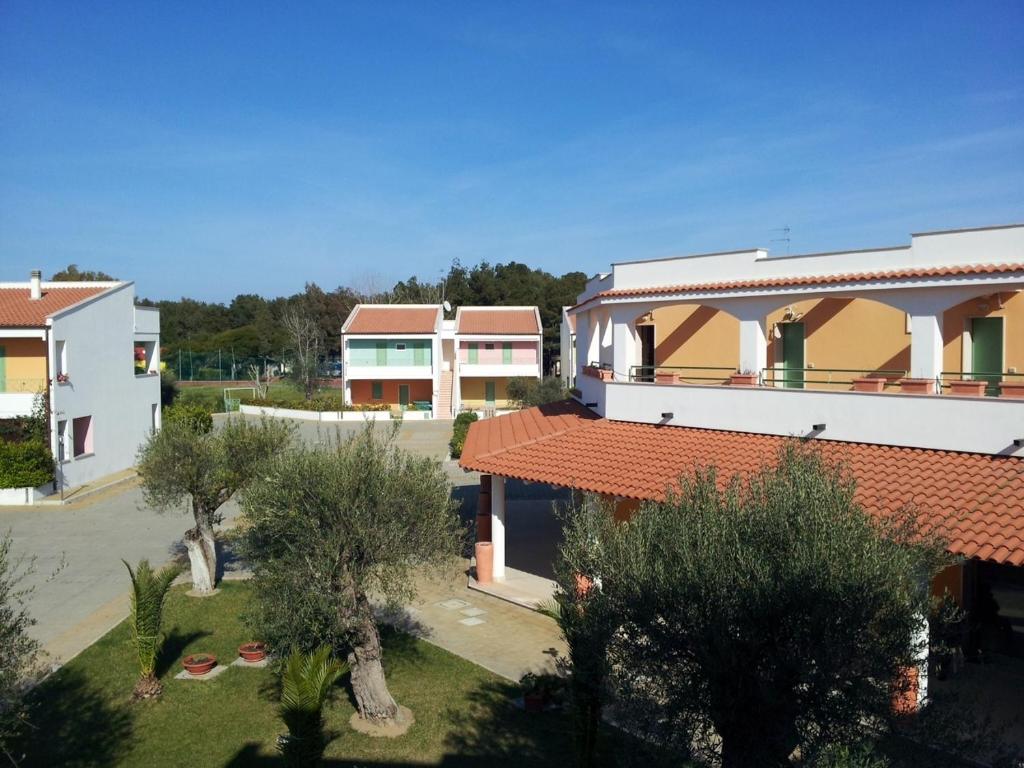 Budova, kde se aparthotel nachází