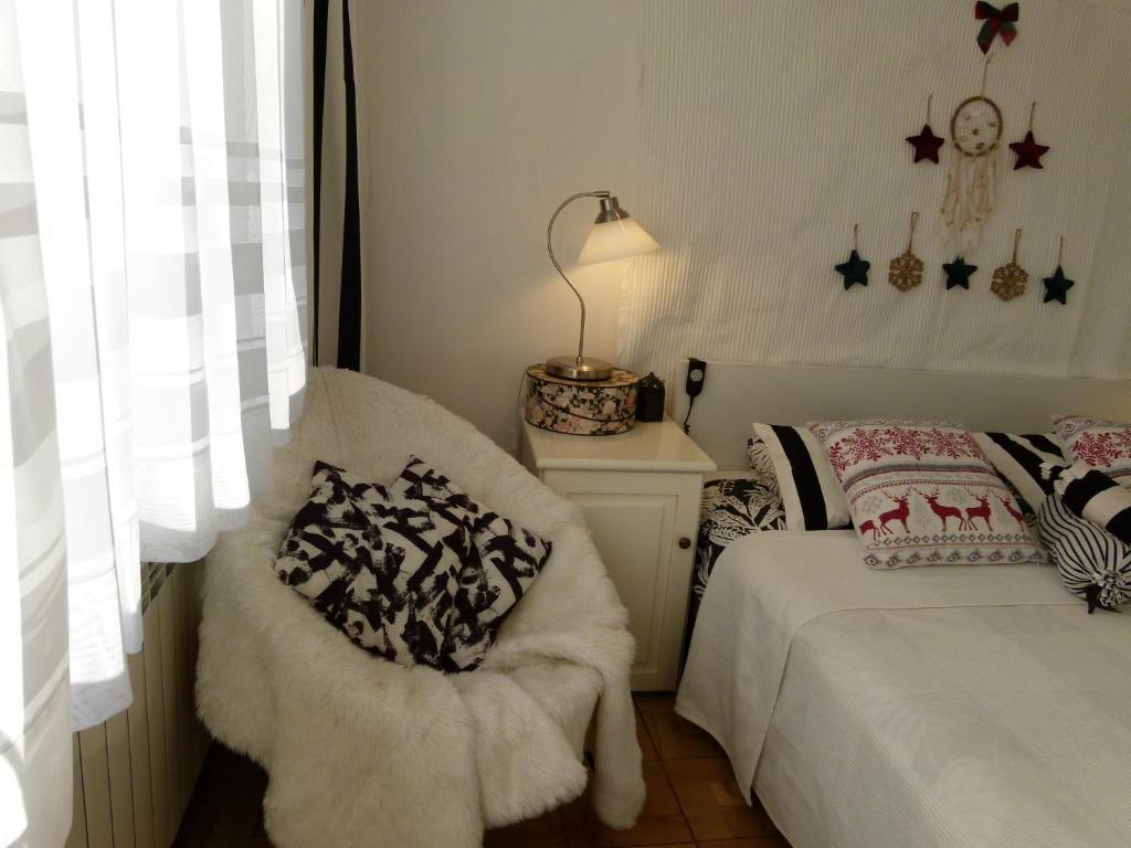 Postel nebo postele na pokoji v ubytování Apartament BB Źródlana