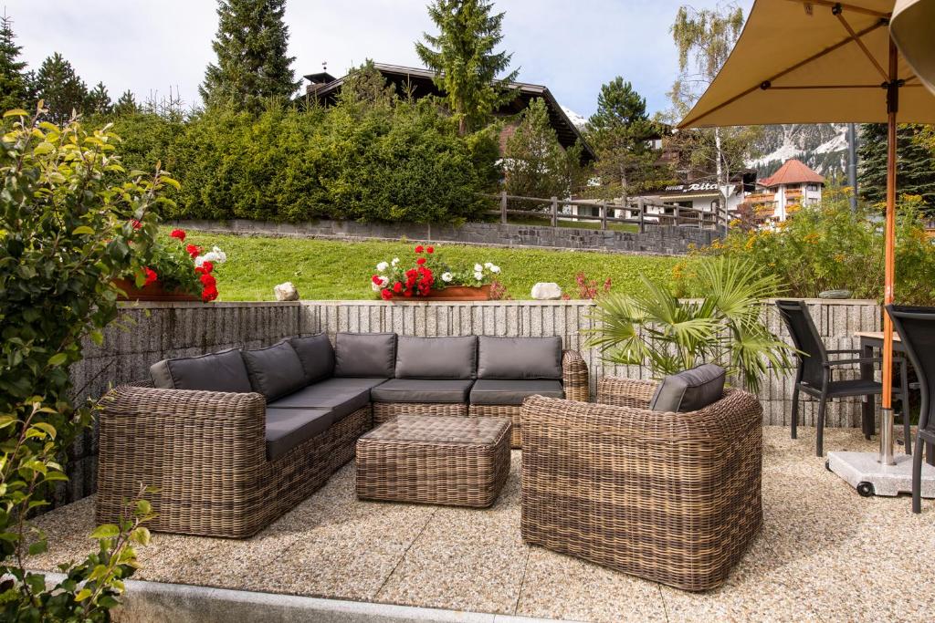 Zahrada ubytování Gästehaus Zugspitzblick