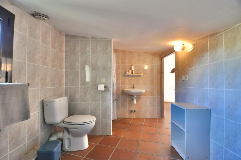 Koupelna v ubytování Villa Soleina