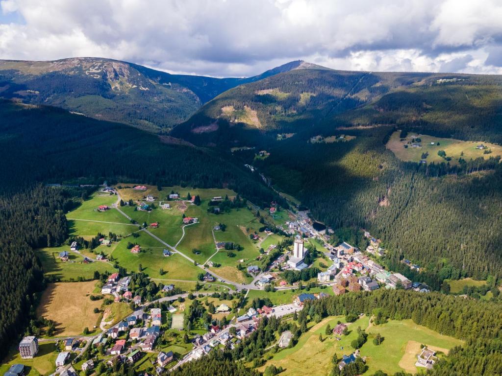 Příroda nedaleko apartmánu