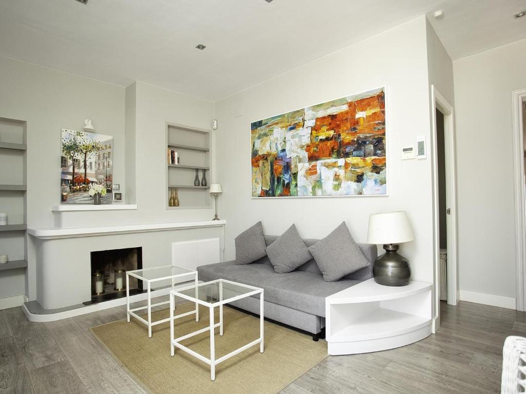 Posezení v ubytování Sitges Spaces Bonaire Penthouse