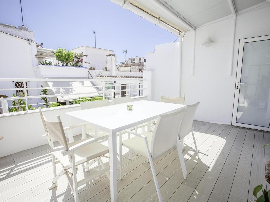 Balkón nebo terasa v ubytování Sitges Spaces Bonaire Penthouse