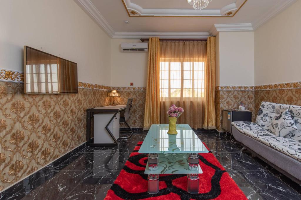Posezení v ubytování AG HOTEL AND SUITES