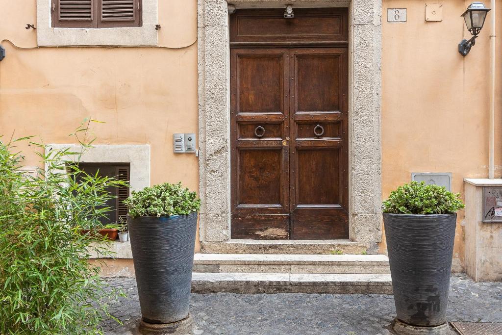 Fasada lub wejście do obiektu Rome Historical Apartment - Arco dei Banchi