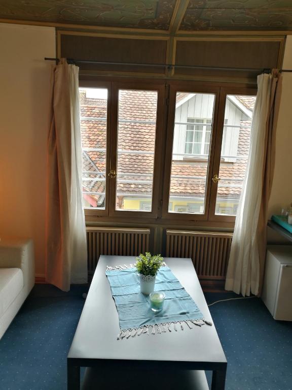 Posezení v ubytování Casa Koraal - Old Town Zug