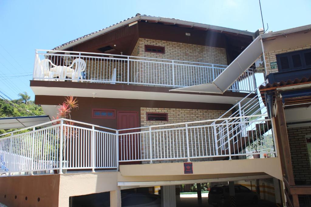 Uma varanda ou terraço em Hotel Bela Onda