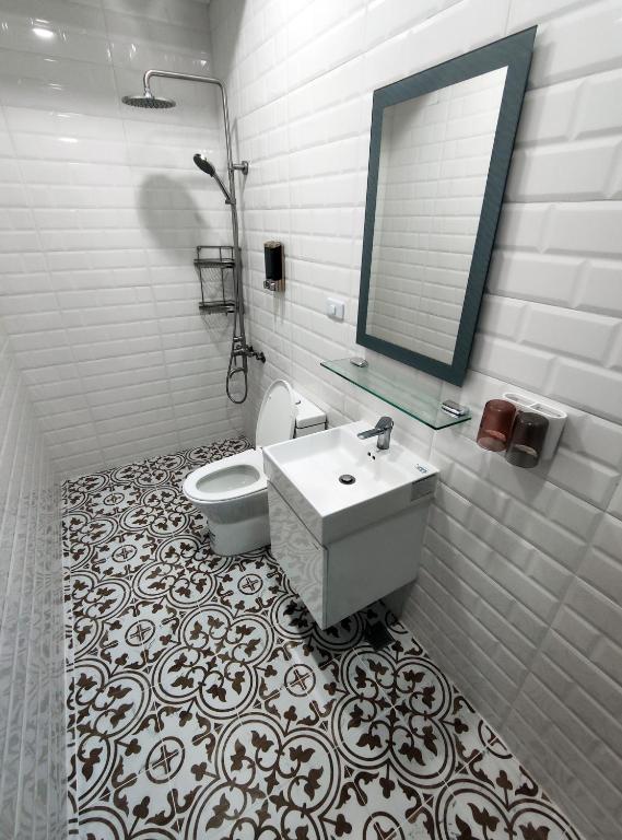 Bilik mandi di Lin's B&B