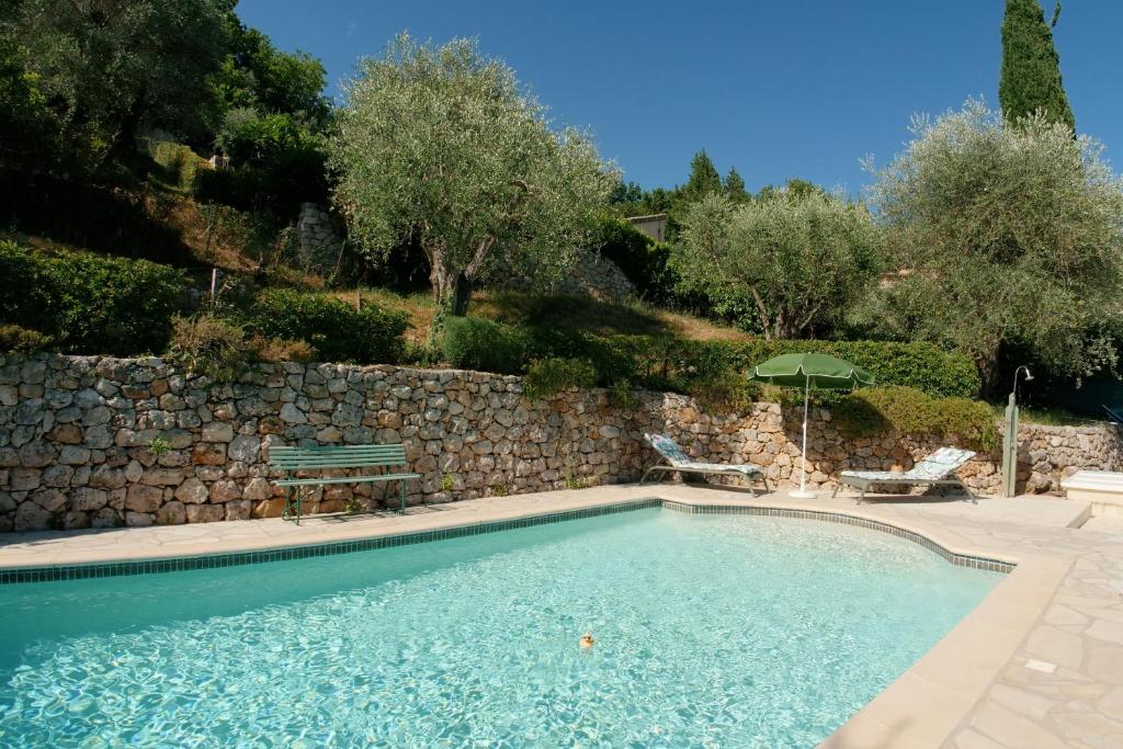 The swimming pool at or close to Villa Daphné