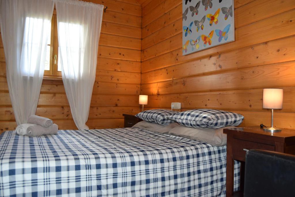 Кровать или кровати в номере Complejo Rural Los Pedregales Estepona