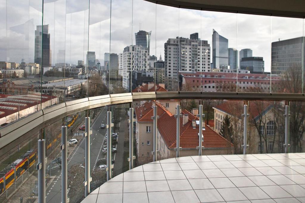 Výhľad na mesto Varšava alebo výhľad na mesto priamo z apartmánu