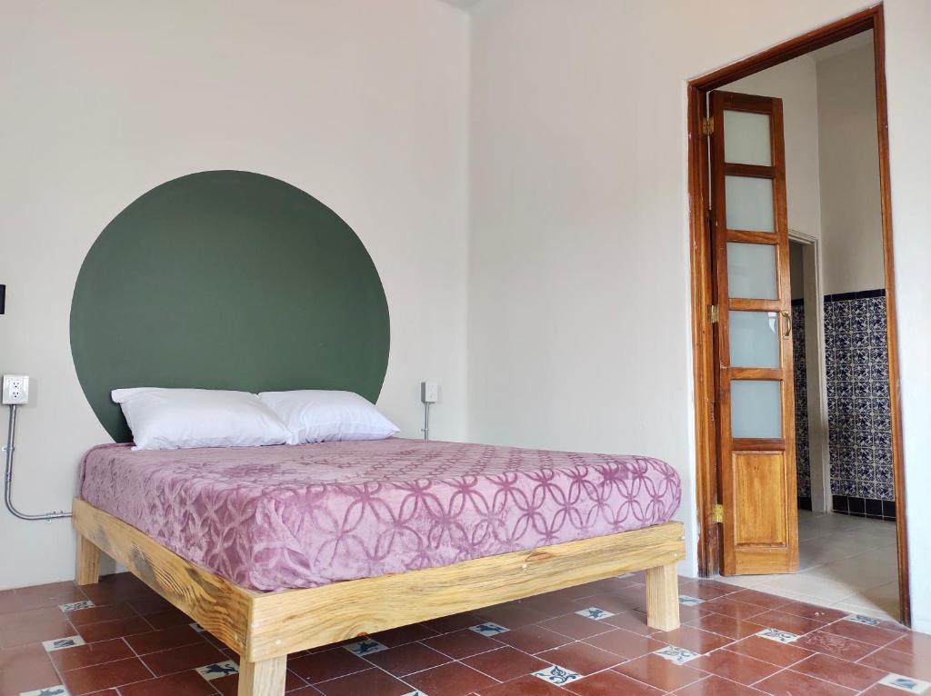 Postel nebo postele na pokoji v ubytování Coliving Chingon