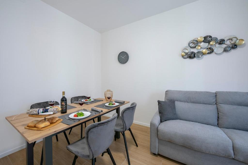 Posezení v ubytování Boutique Apartments