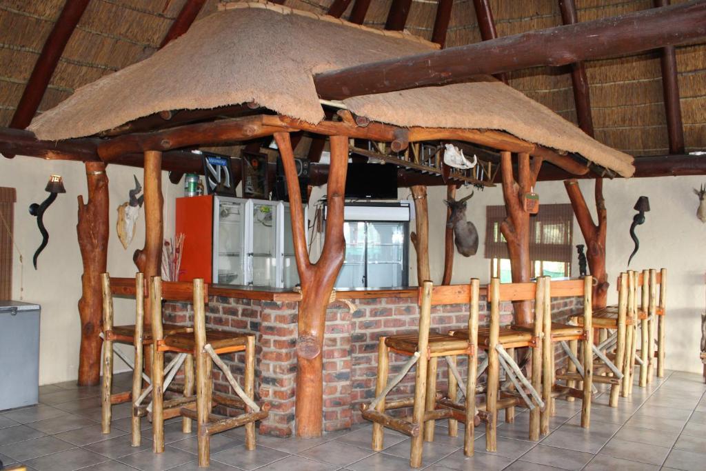 Restaurace v ubytování Outspan Safaris