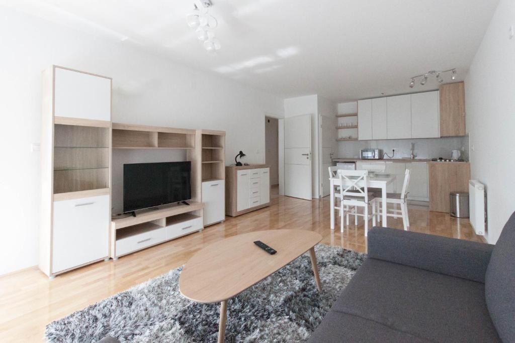 Η κουζίνα ή μικρή κουζίνα στο Apartment Butterfly