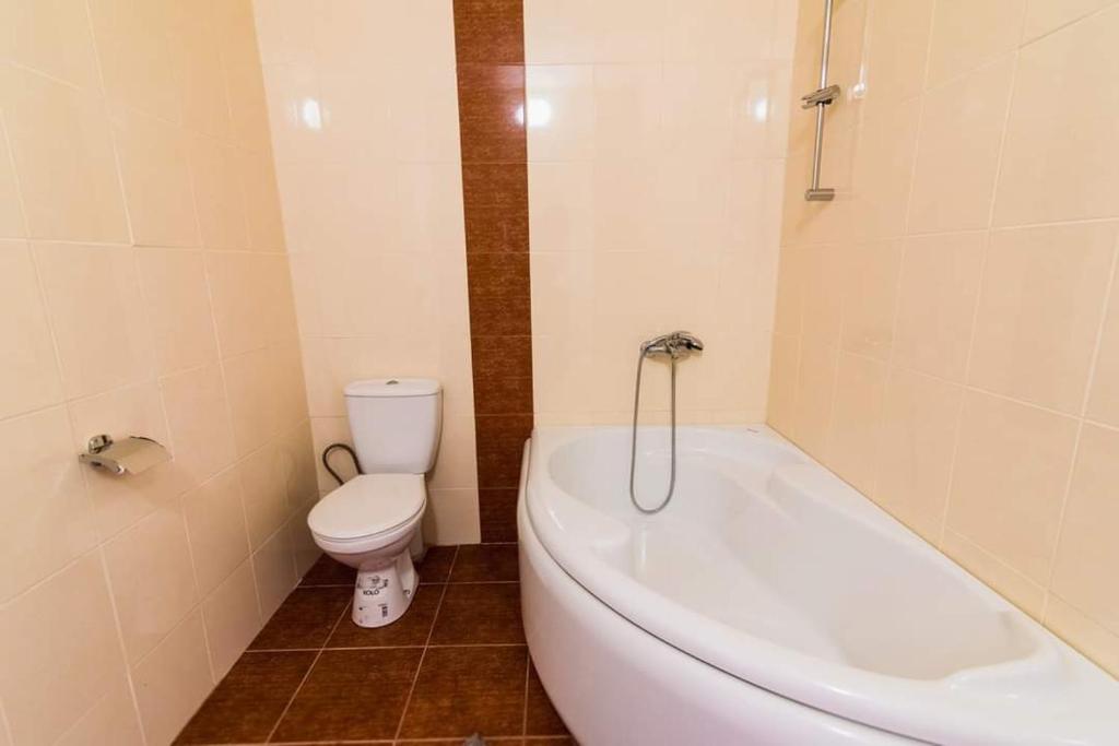 Koupelna v ubytování Koncha-Zaspa Spa Hotel
