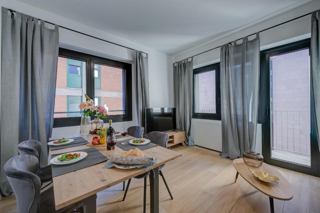Posezení v ubytování Boutique Apartments